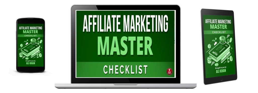 Affiliate Marketing Master Checklist eBook